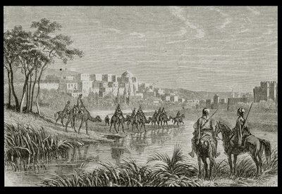 Tripoli in the 1860s, engraved by Charles Maurand by French School